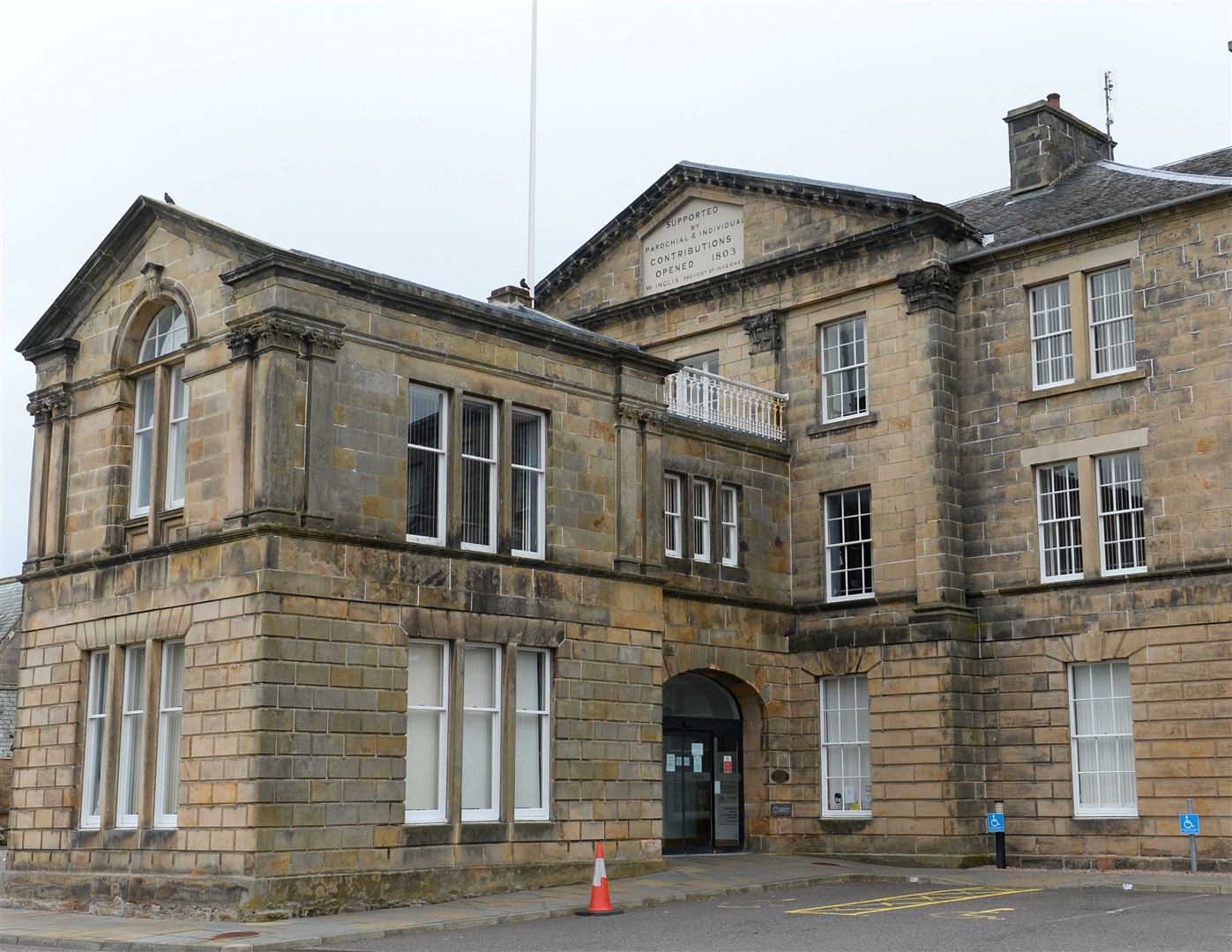 UHI headquarters at the former Royal Northern Infirmary.