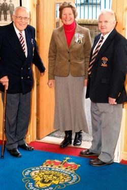 The Queen's representative in Ross-shire, Janet Bowen, pictured here at the Royal British Legion in Dingwall, will address a street party in the town on Monday