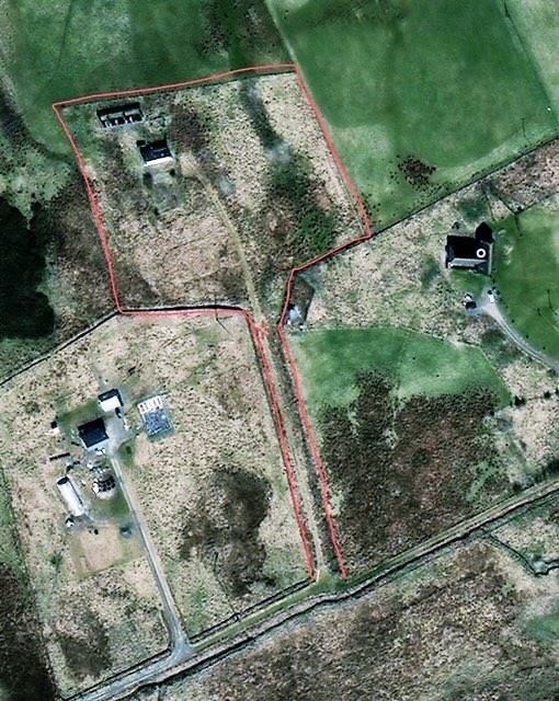 The three ruined stone buildings near Lybster are up for auction with Pugh.
