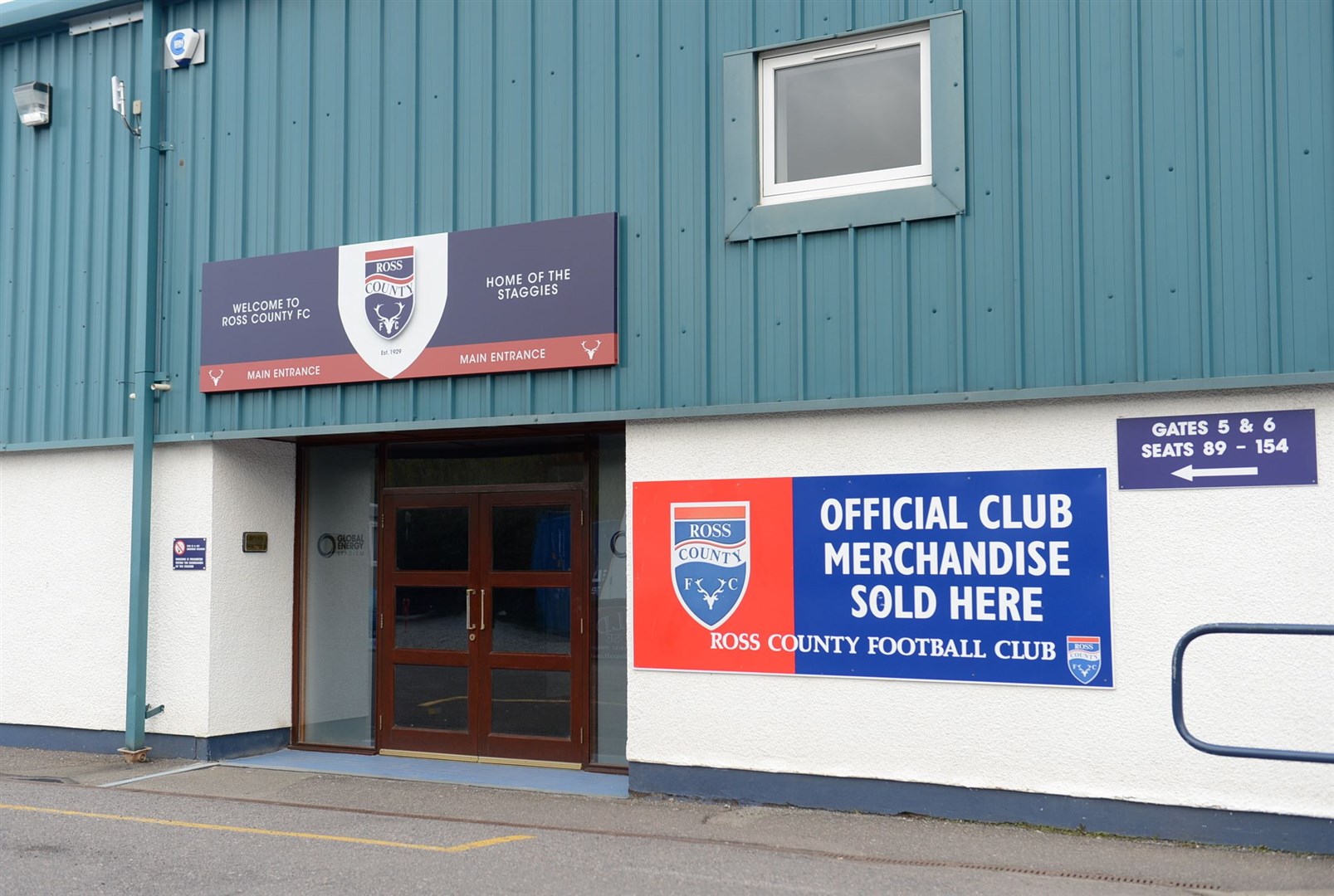 Ross County FC is closing its club shop as a precaution.