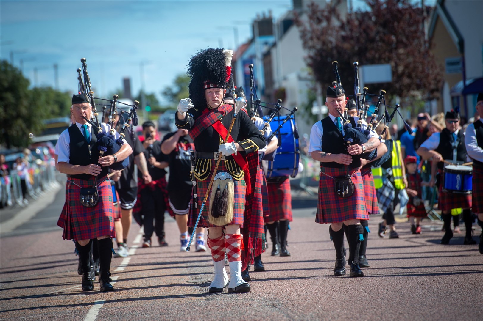 Pipeband.  Photo: Callum Mackay.