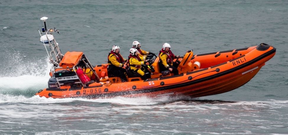 The Kyle RNLI lifeboat was called out on Thursday evening. Picture: Kyle RNLI
