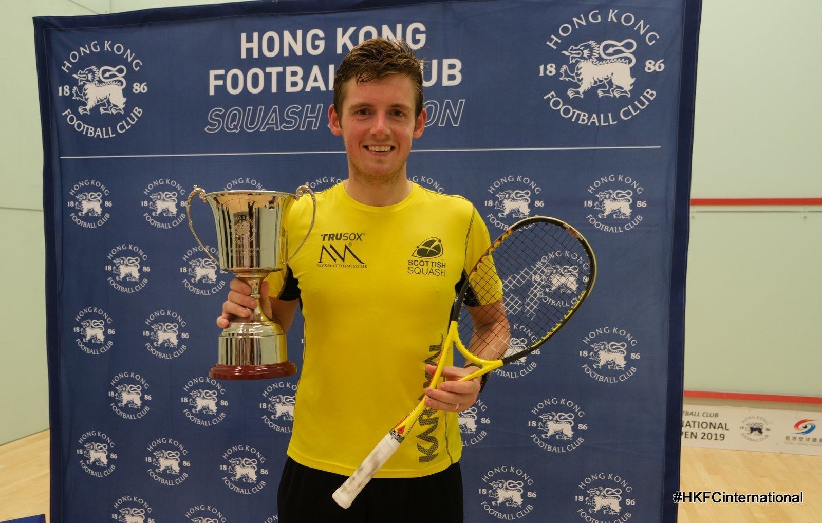 Greg Lobban won the biggest title of his career in Hong Kong without dropping a single game.