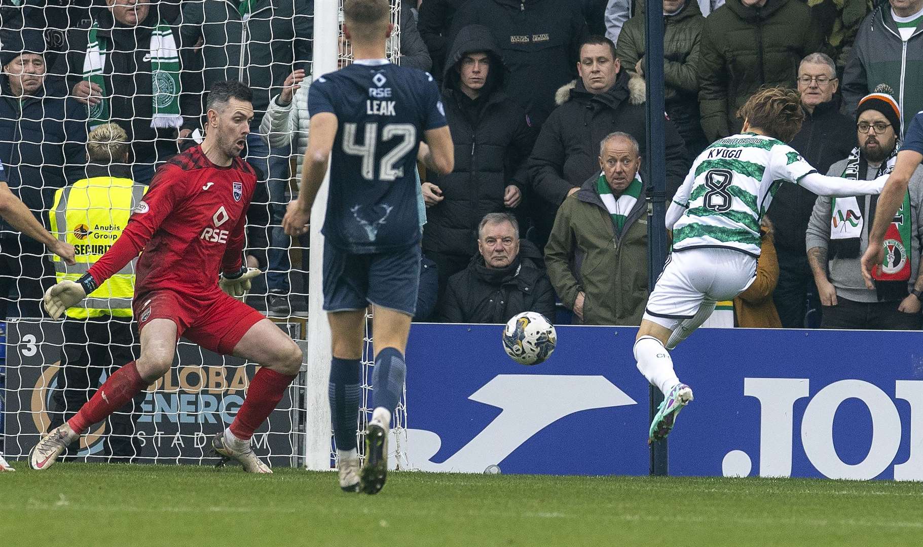 Ross Laidlaw put in a stellar performance against Celtic in the Premiership last weekend. Picture: Ken Macpherson