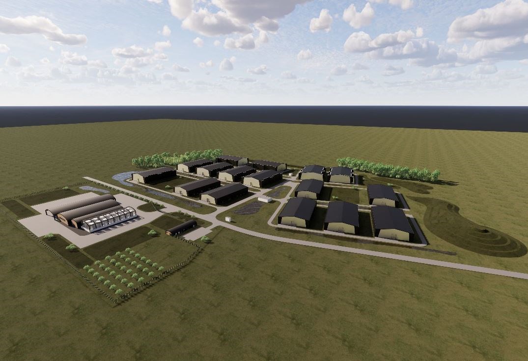 Artist impression of maturation facility proposed by Glenmorangie.