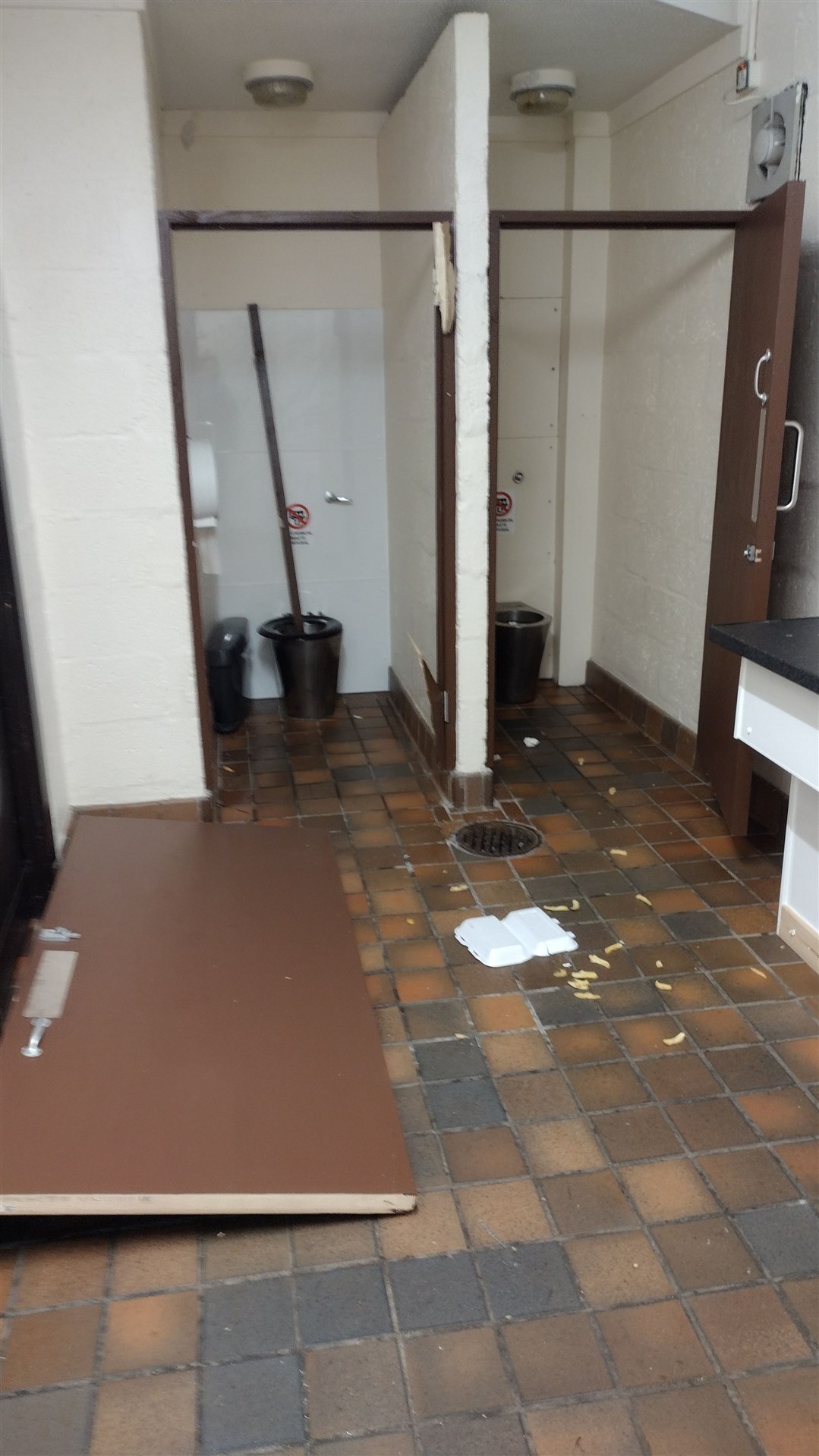 The toilets have been the subject of persistent vandalism and will now be closed.