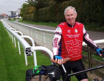 Dudley Giles will be part of the team raising money for Help for Heroes.