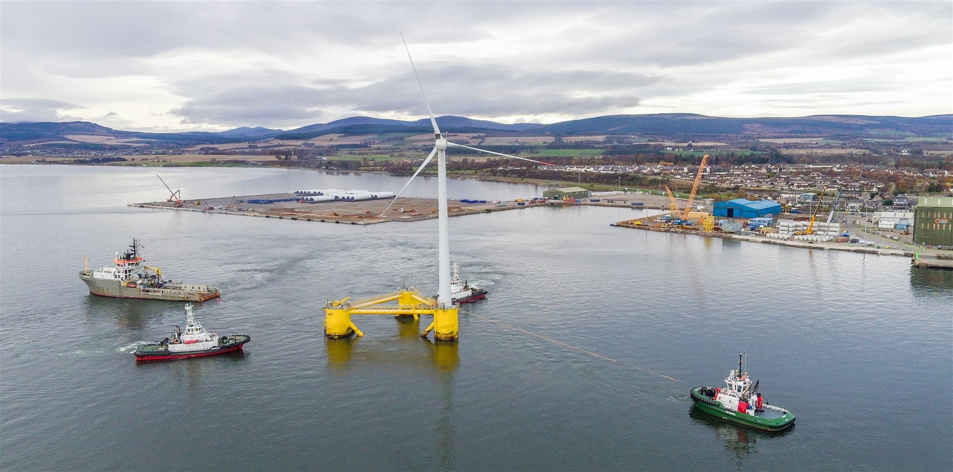Port of Cromarty Firth has taken a lead role in the Opportunity Cromarty Firth partnership. Image by: Malcolm McCurrach | © Malcolm McCurrach 2020
