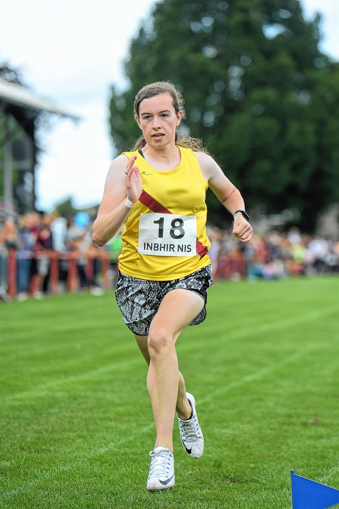 Abbie McNally is trying to win a call up to the GB team for the Junior Para Athletics Championships.
