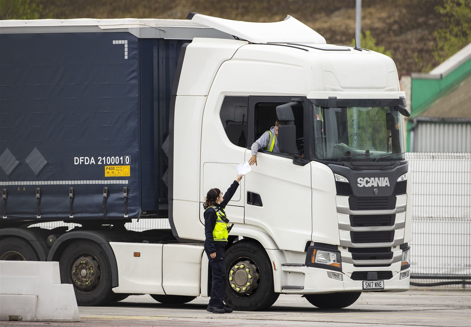 The Northern Ireland Protocol has led to checks on some goods entering Northern Ireland (Liam McBurney/PA)