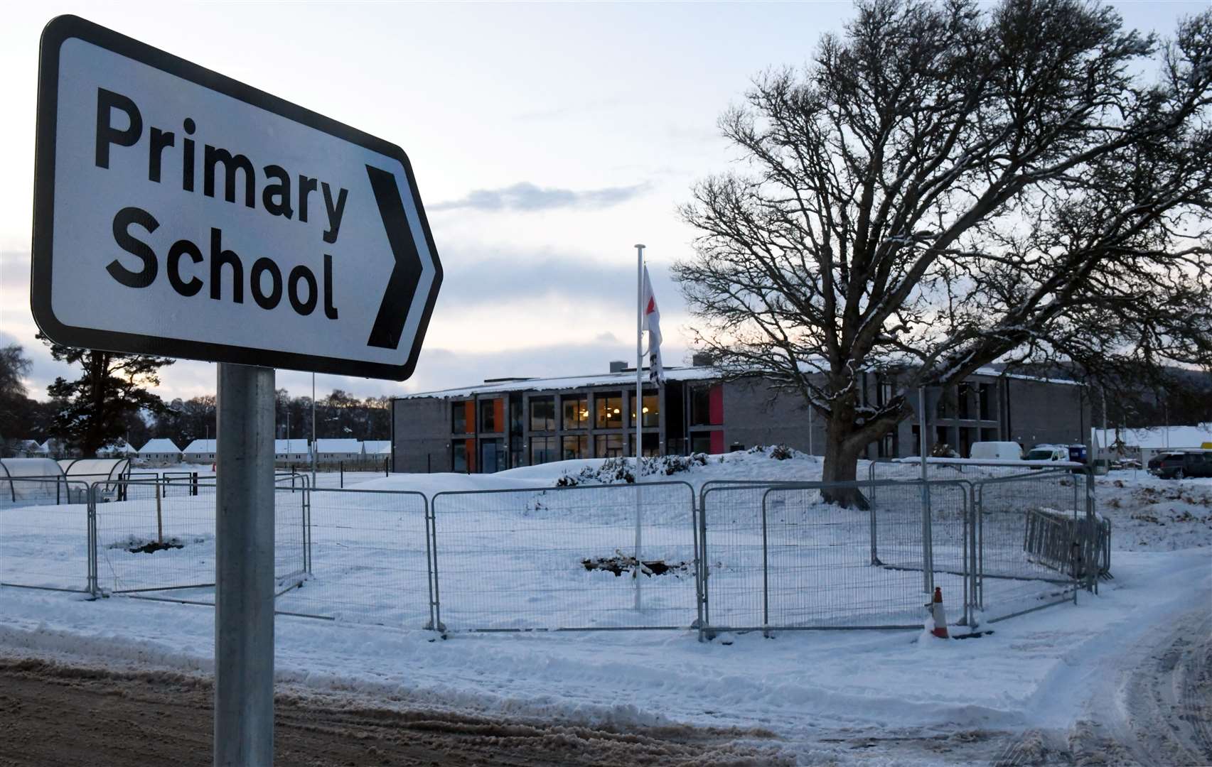 Ness Castle Primary School. Picture: James Mackenzie.
