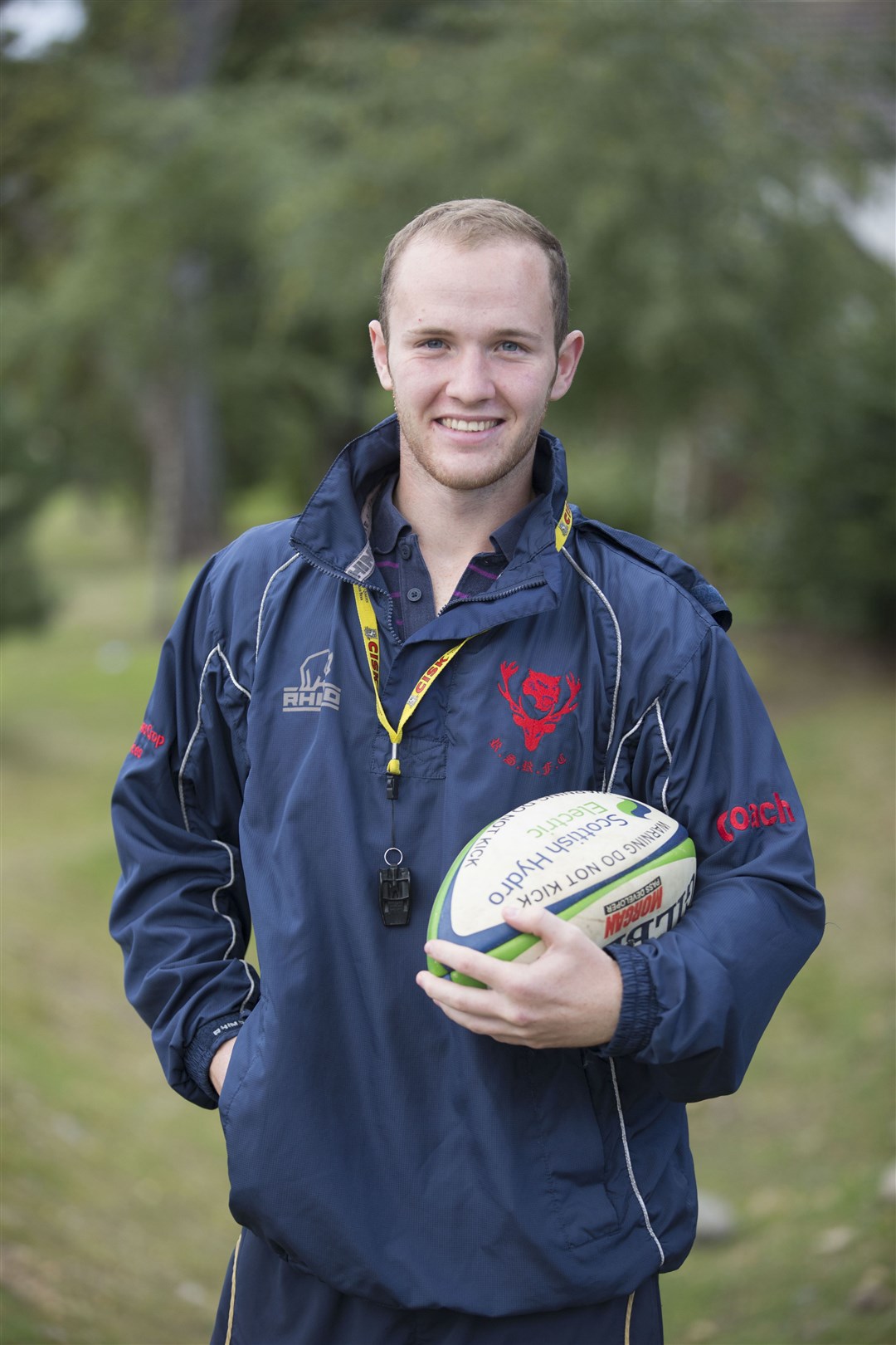 John Mann, newly-appointed community and rugby development officer for Ross Sutherland Rugby Club.