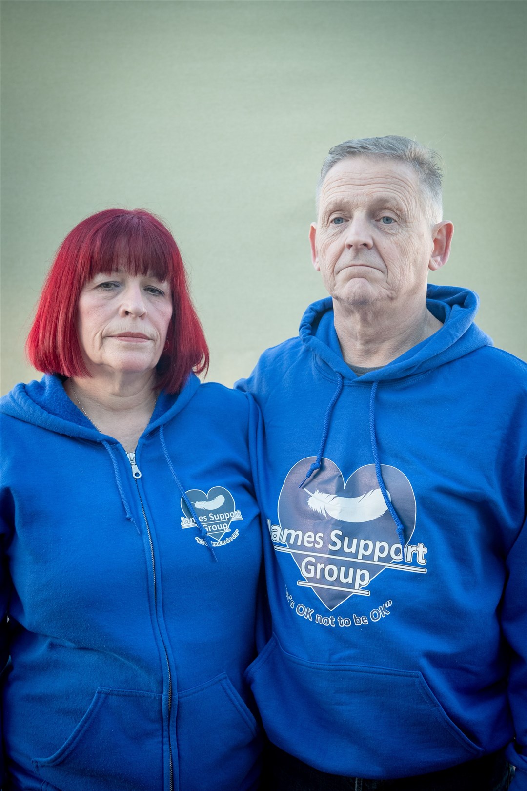 Wendy and Patrick Mullery of James Support Group.