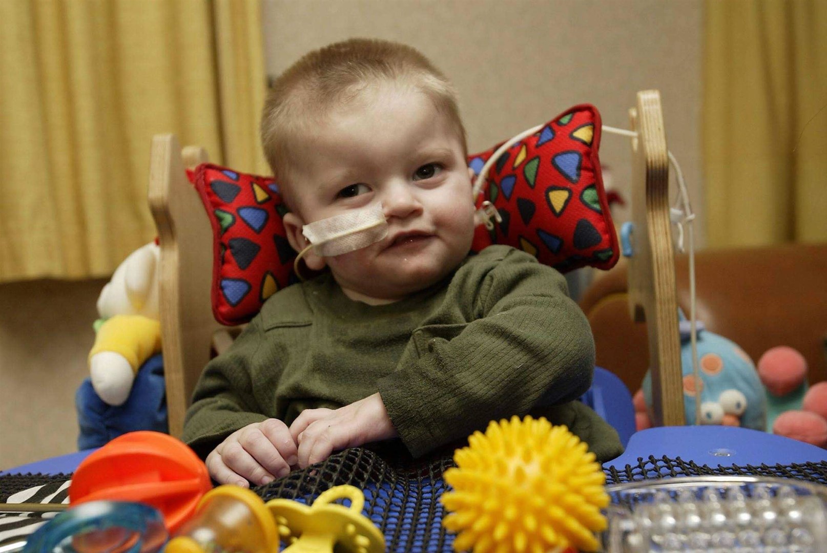Ethan's care at the hospice was a lifeline for his mum.