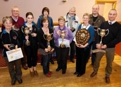 Left to right: Pat May, SERC; Roy Sinclair, Inverness Rowing Club; Breagha Hayes, SERC; Luke Shaw, RC Athletics; Alison Cameron, RC Athletics; Moira Macleod, Invergordon Bowling Club; Dave Murray, Lochcarron Sailing Club; Ina Macdougall, Milton and District BC; Davie Ogilvie, RC Athletics, and Rob Parkes, Ross Sutherland Rugby Football Club.