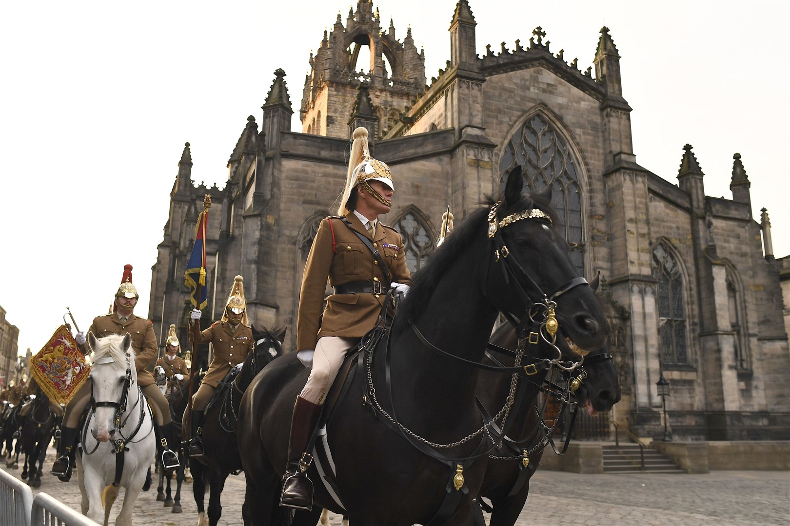 The service will take place at St Giles’ Cathedral (Euan Cherry/PA)