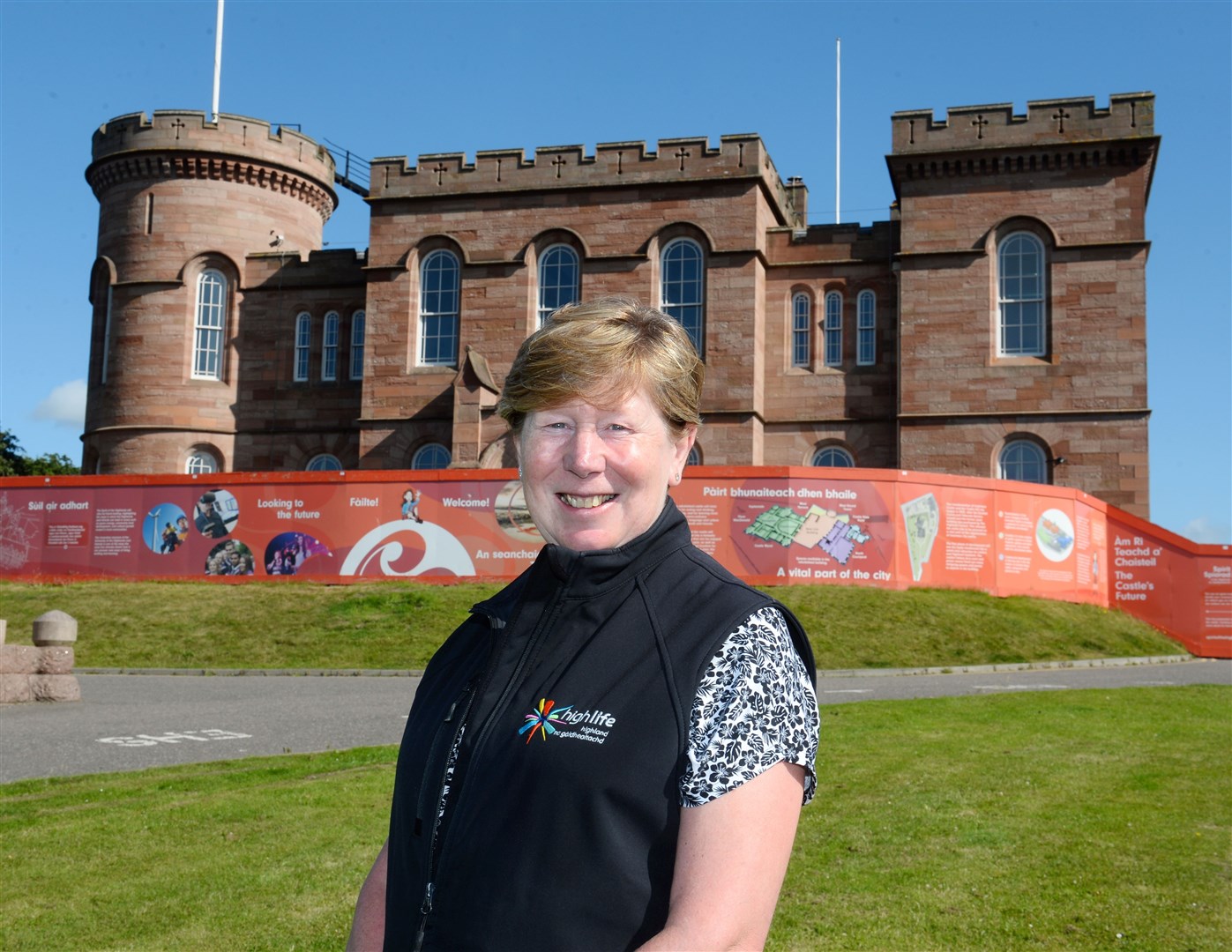 Fiona Hampton, director of the Inverness Castle Project. Picture: Gary Anthony.