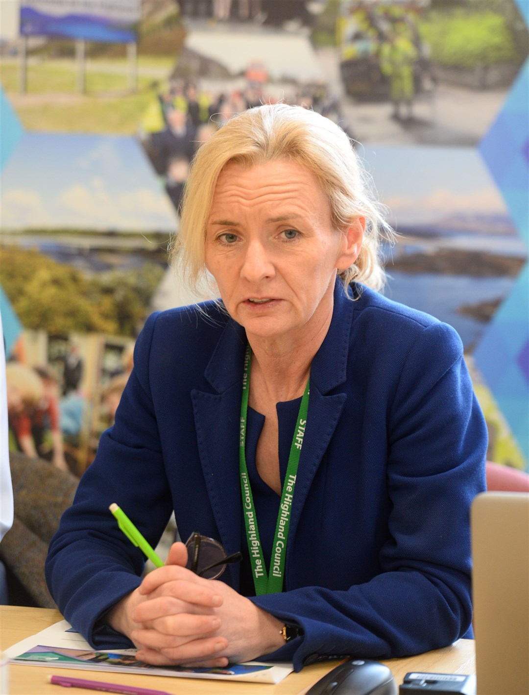 Chief executive Donna Manson has chaired the group.