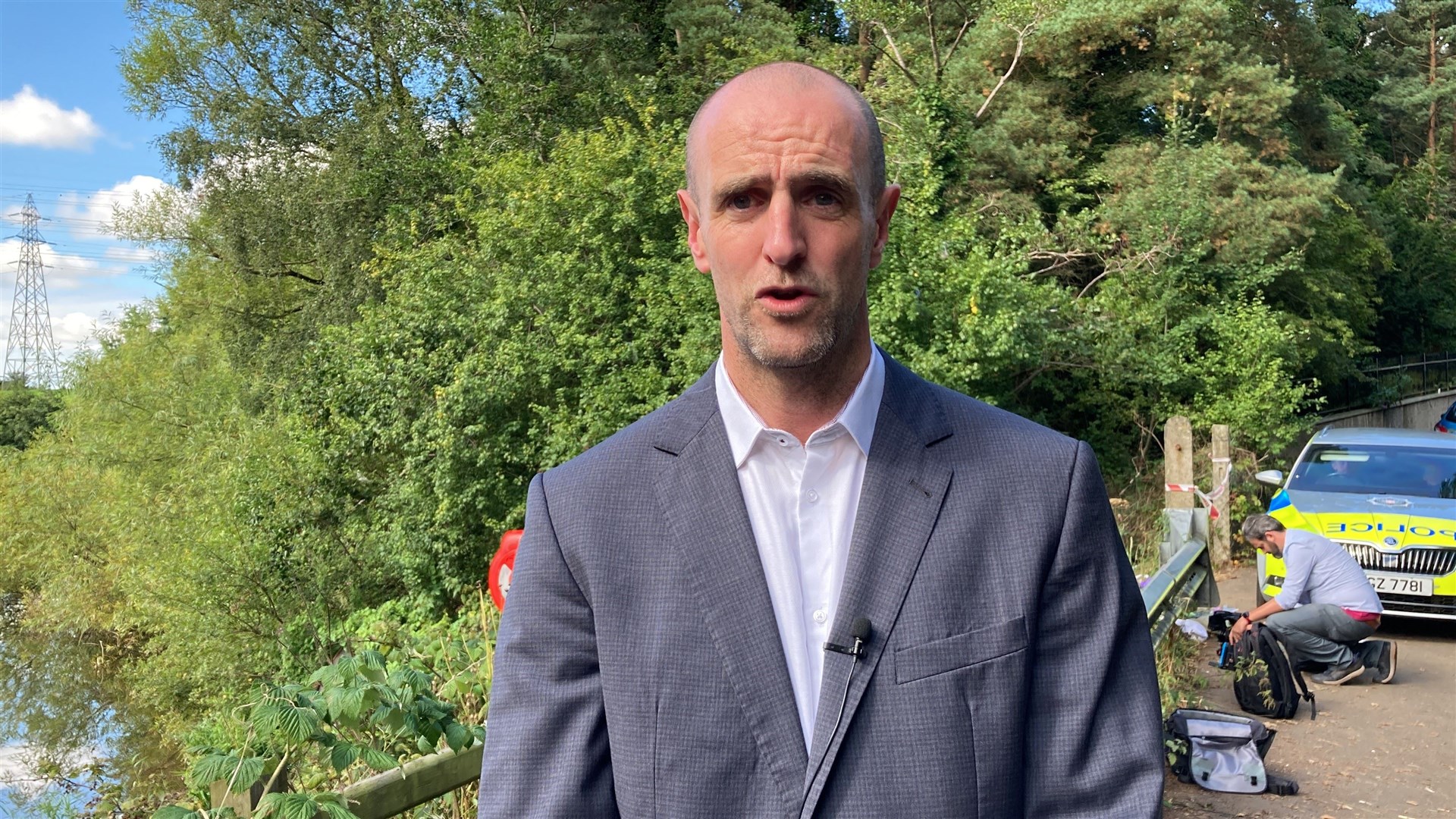 SDLP MLA Mark H Durkan described the local community in Londonderry as being in shock following the death of two teenage boys at Enagh Lough. (PA)