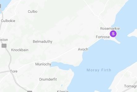 The water disruption affected the Fortrose area. Picture: Scottish Water.