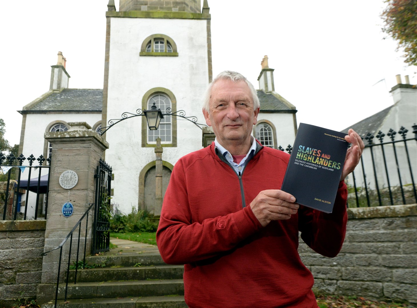 David Alston outside Cromarty Courthouse. Picture: James Mackenzie