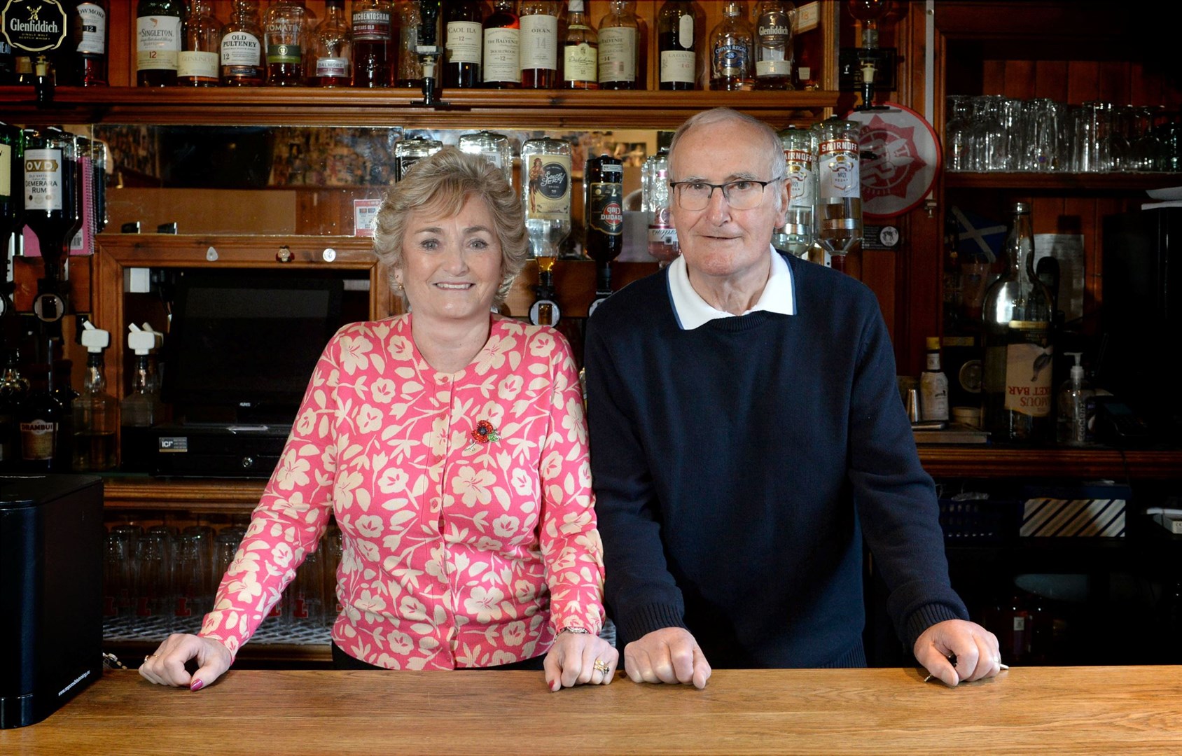 Isobel and Ian Shepherd are selling the Market Bar.