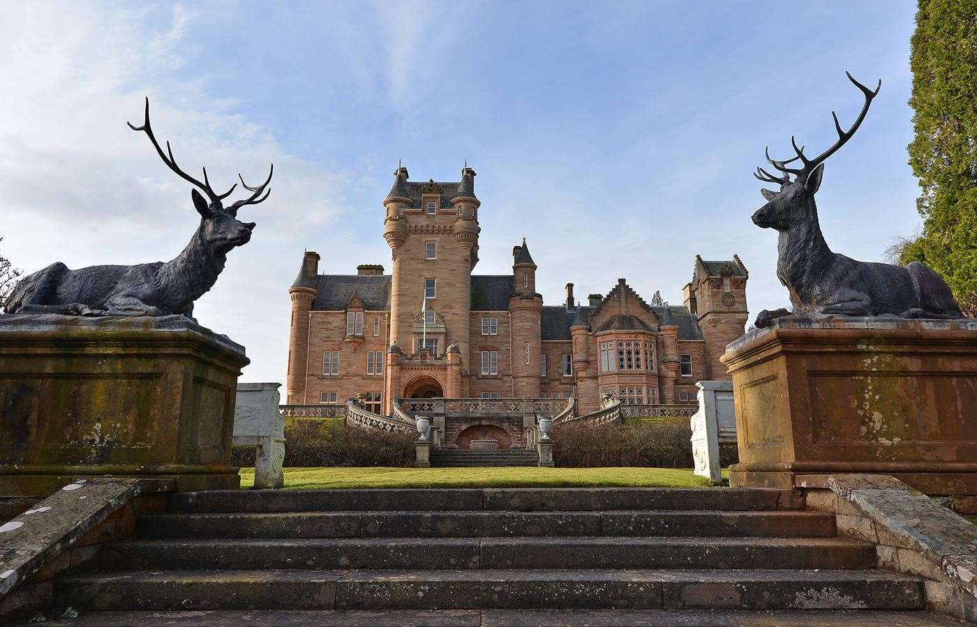 Ardross Castle again has a starring role in the TV hit.