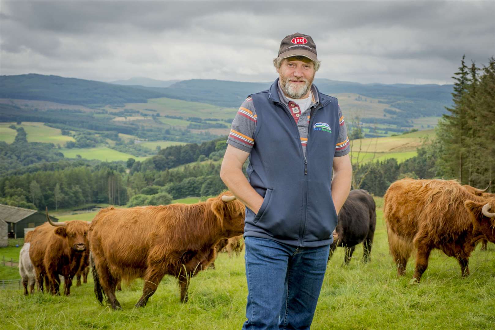 Martin Kennedy: 'While all involved in this tremendous event will have wished for a return to normality, the Covid pandemic continues to wreak havoc with events and plans.' Picture: Ian R Fleming/NFU Scotland