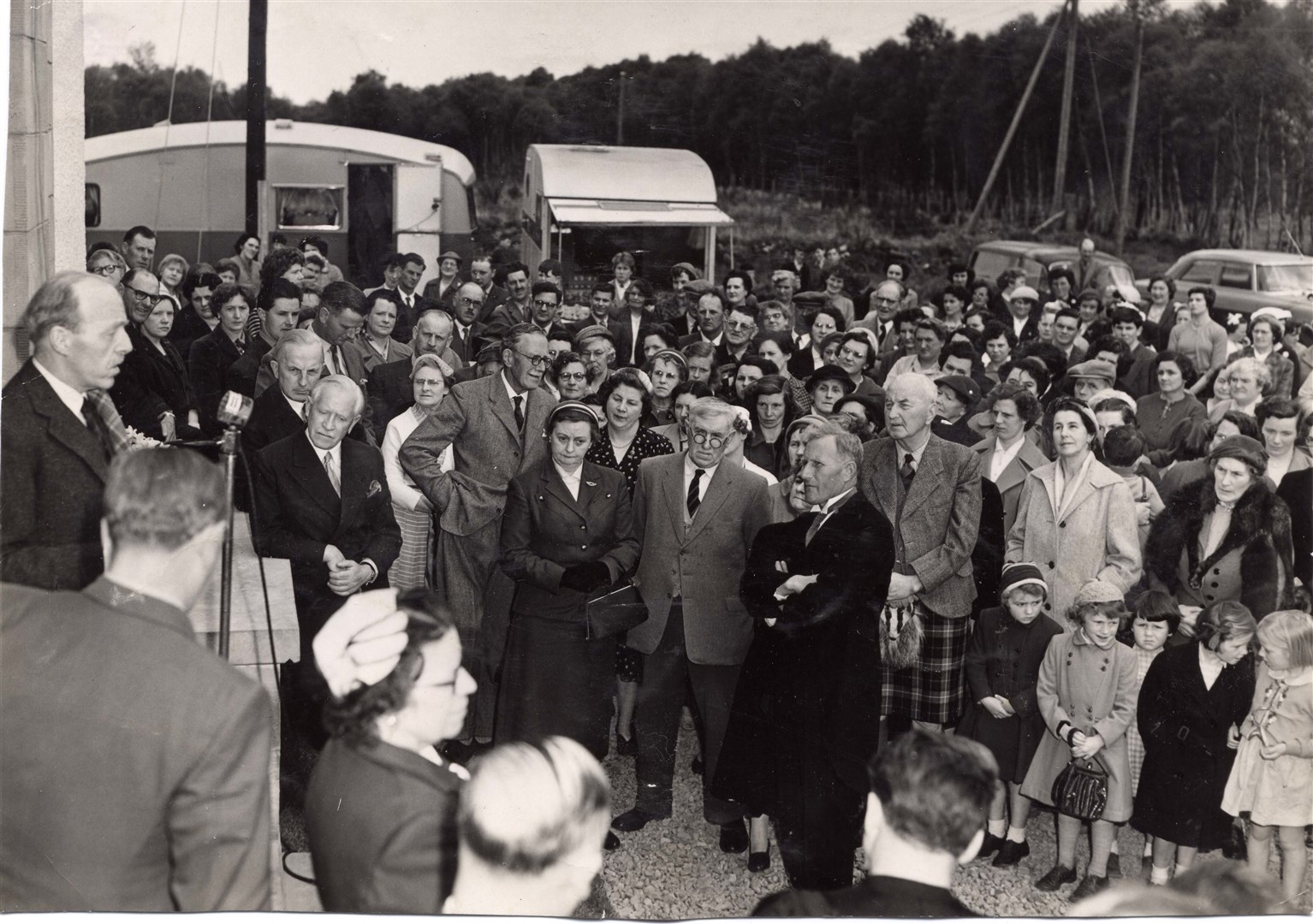 Resolis Hall Grand Opening 1959. Picture: courtesy of Jim Mackay