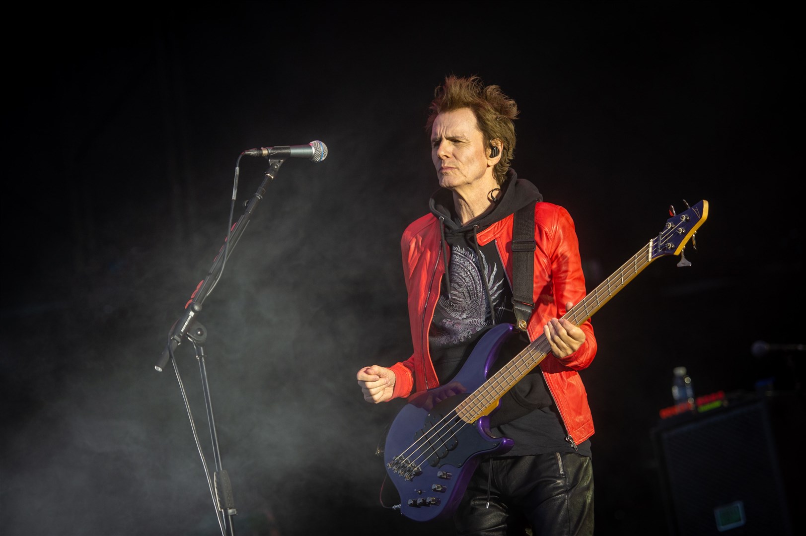 Duran Duran's bassist John Taylor. Picture: Callum Mackay