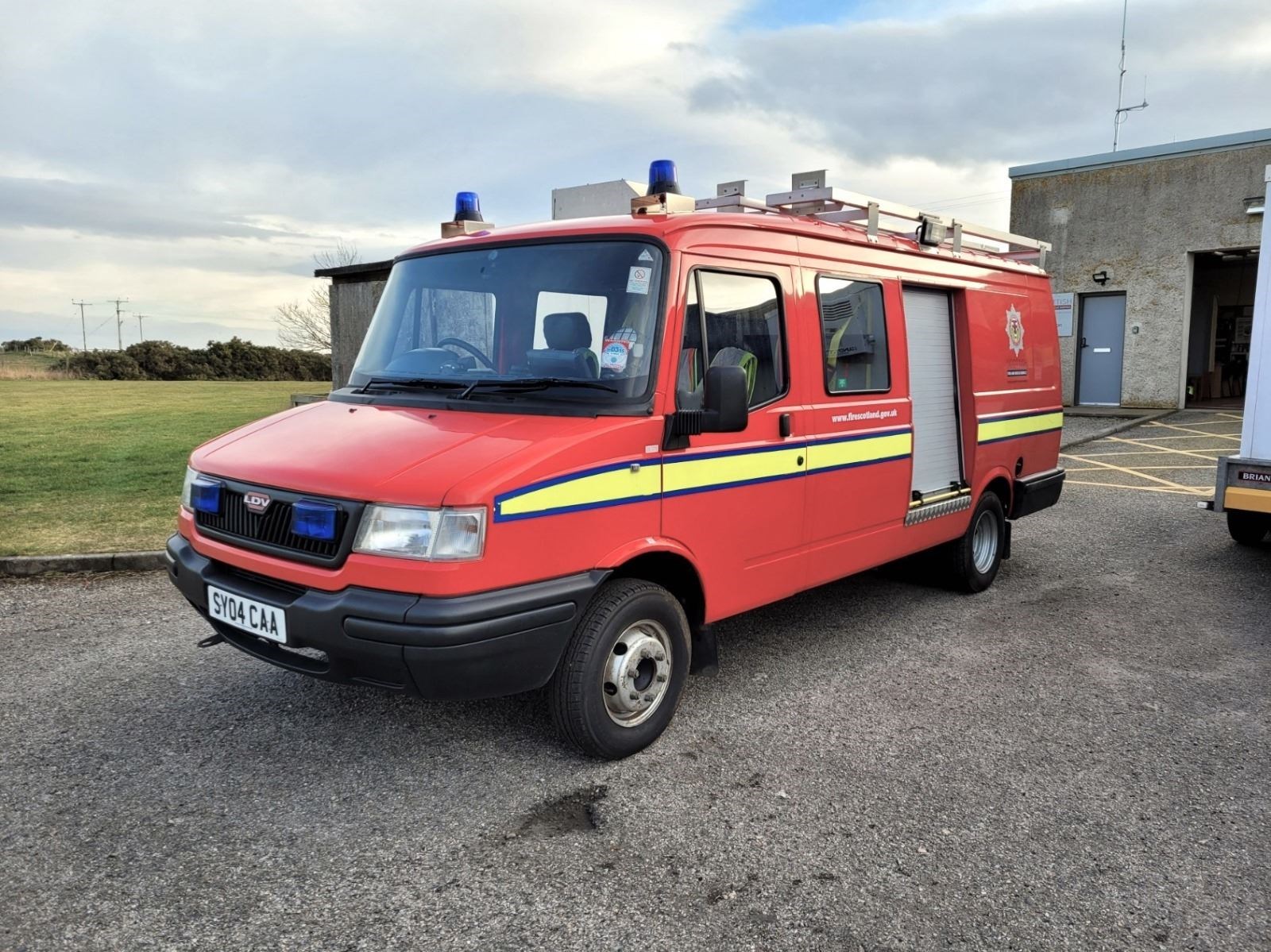 Balintore's vehicle has sparked Trumpton Fire Station comparisons.