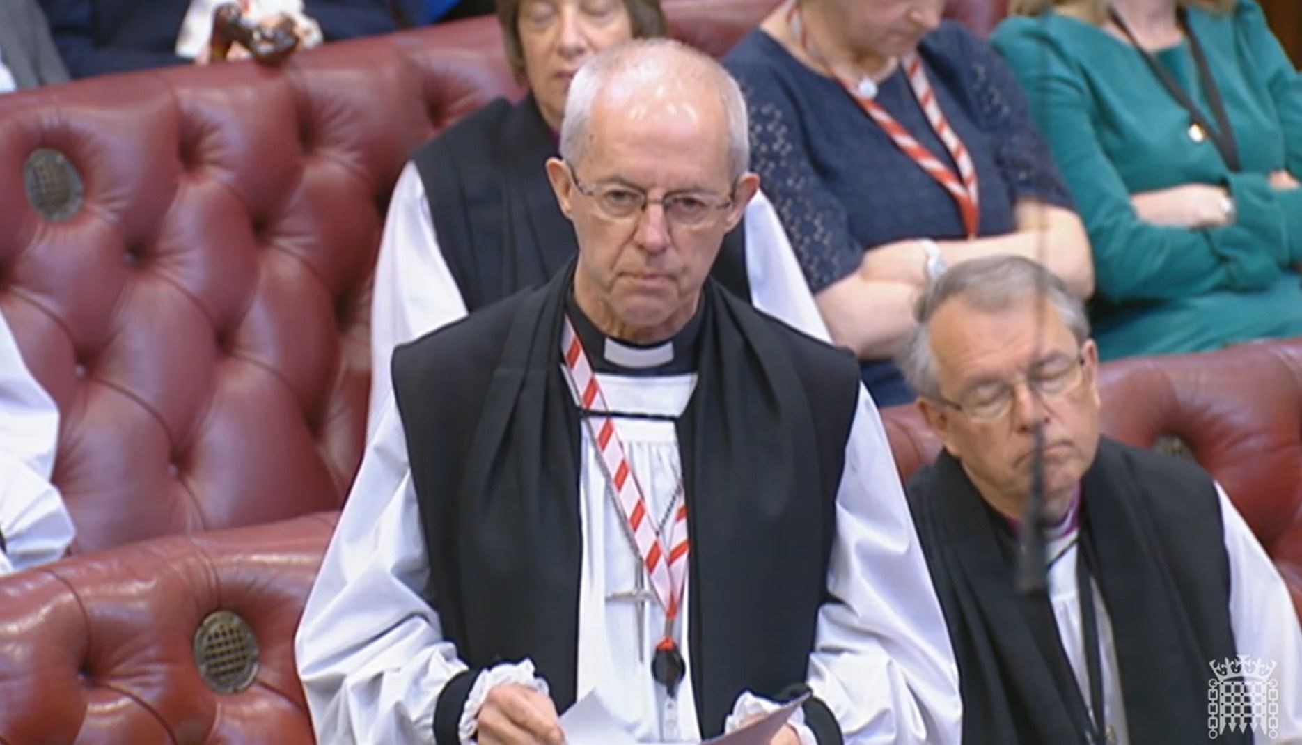 The Archbishop of Canterbury Justin Welby has been vocal in his criticisms of the Illegal Migration Bill (House of Lords/UK Parliament/PA)