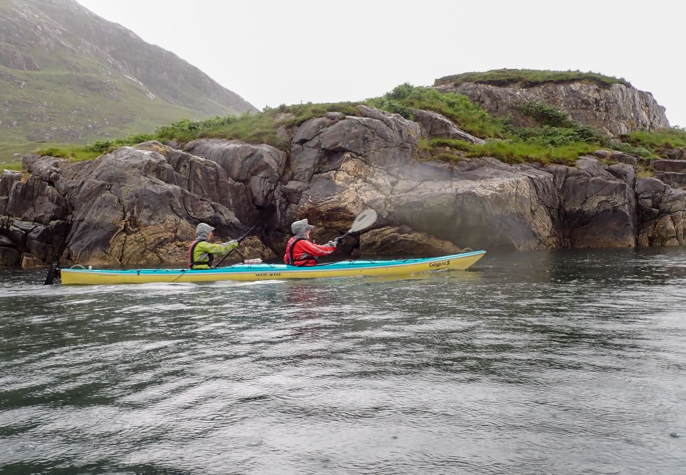Day 25 - Paddling from Kinloch Hourn to Barrisdale.
