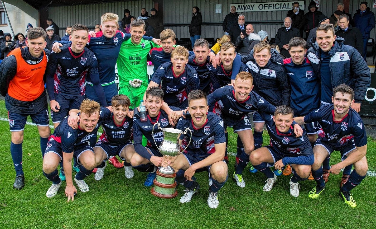 Ross County won the North of Scotland Cup in 2018. Picture: Ken Macpherson