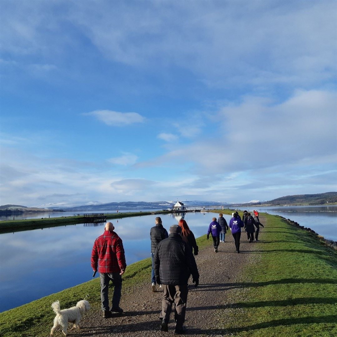 Over the last year more than 2000 people have taken part in a walk.
