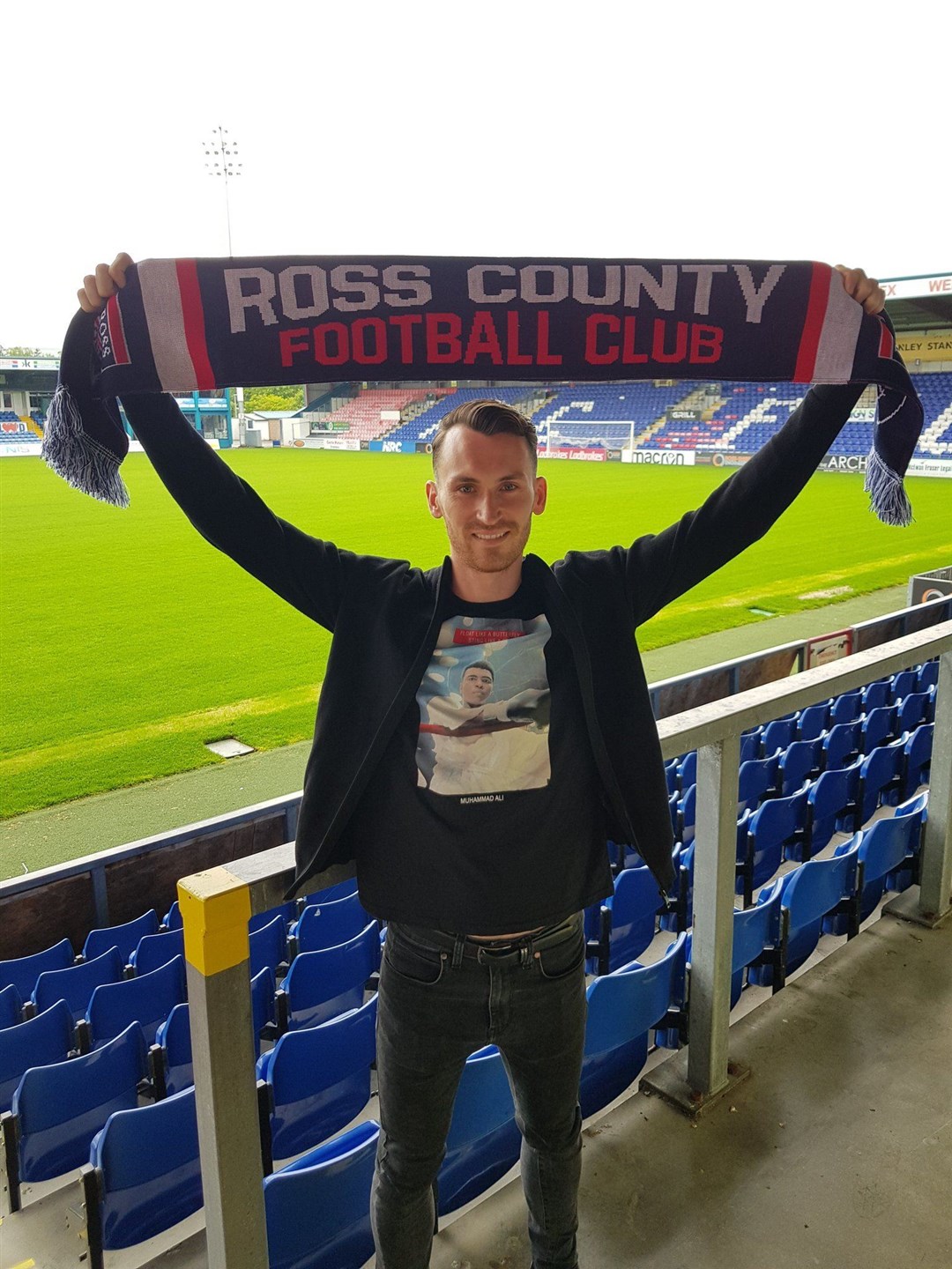 Joe Chalmers signed a two-year deal with Ross County earlier this summer, ending his spell at Caley Thistle.