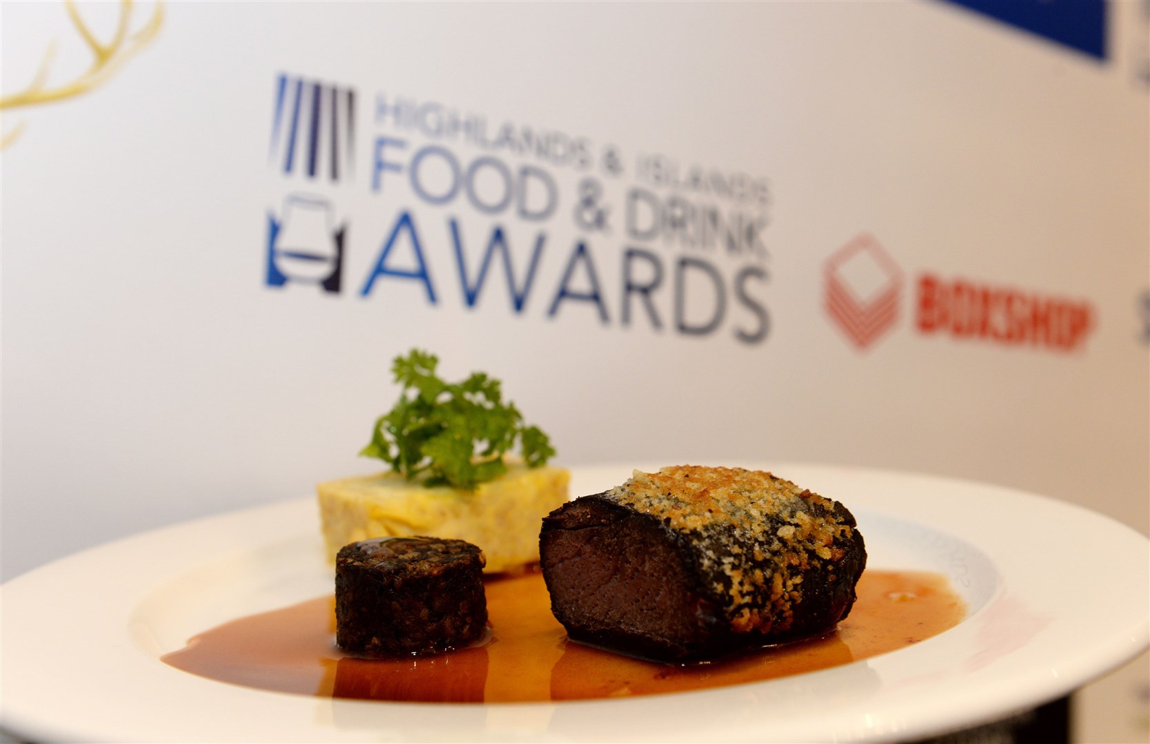 Highland venison showcased at a previous Highlands and Islands Food Awards.