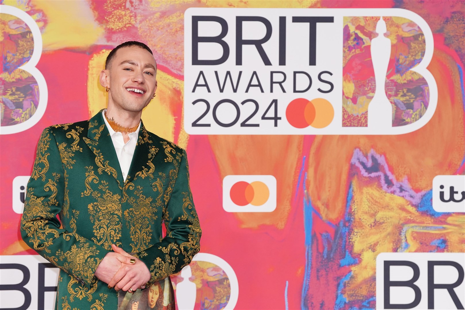 Olly Alexander will face Ireland’s Bambie Thug, Croatia’s Baby Lasagna and Ukraine’s Alyona Alyona and Jerry Heil among other acts in the final (Ian West/PA)