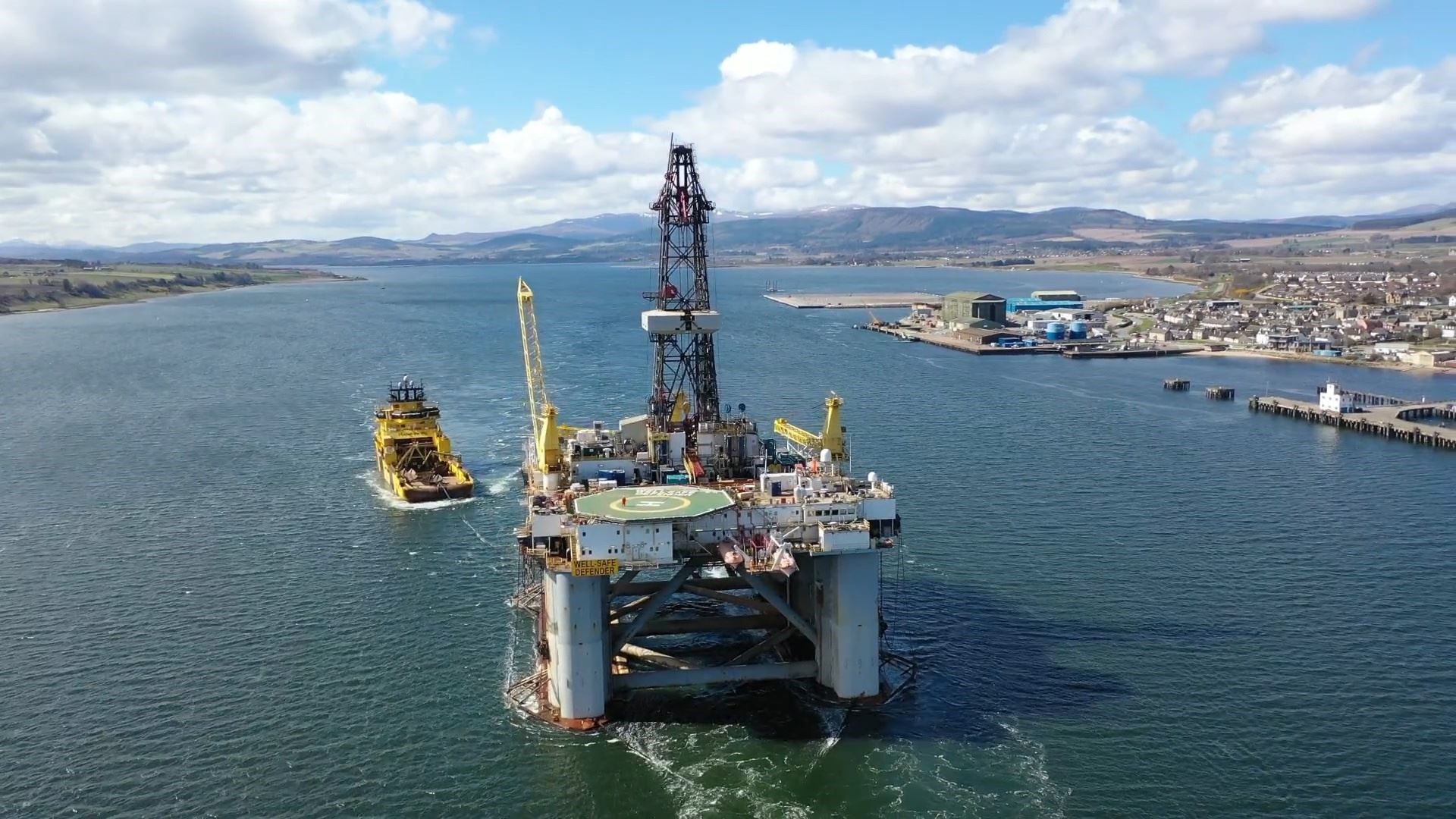 Well-Safe Solutions’ vessel, the Well-Safe Defender, is undergoing scheduled maintenance and repair works in the firth and became the Port of Cromarty Firth's 750th rig to visit.