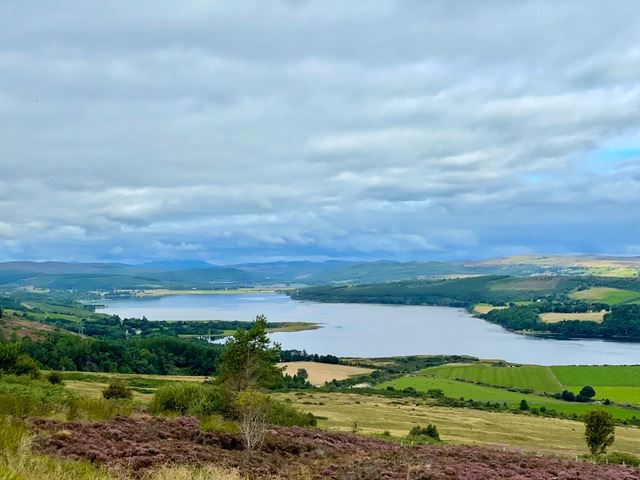 The view across the Dornoch Firth from Easter Fearn, the site of the planned new distillery.