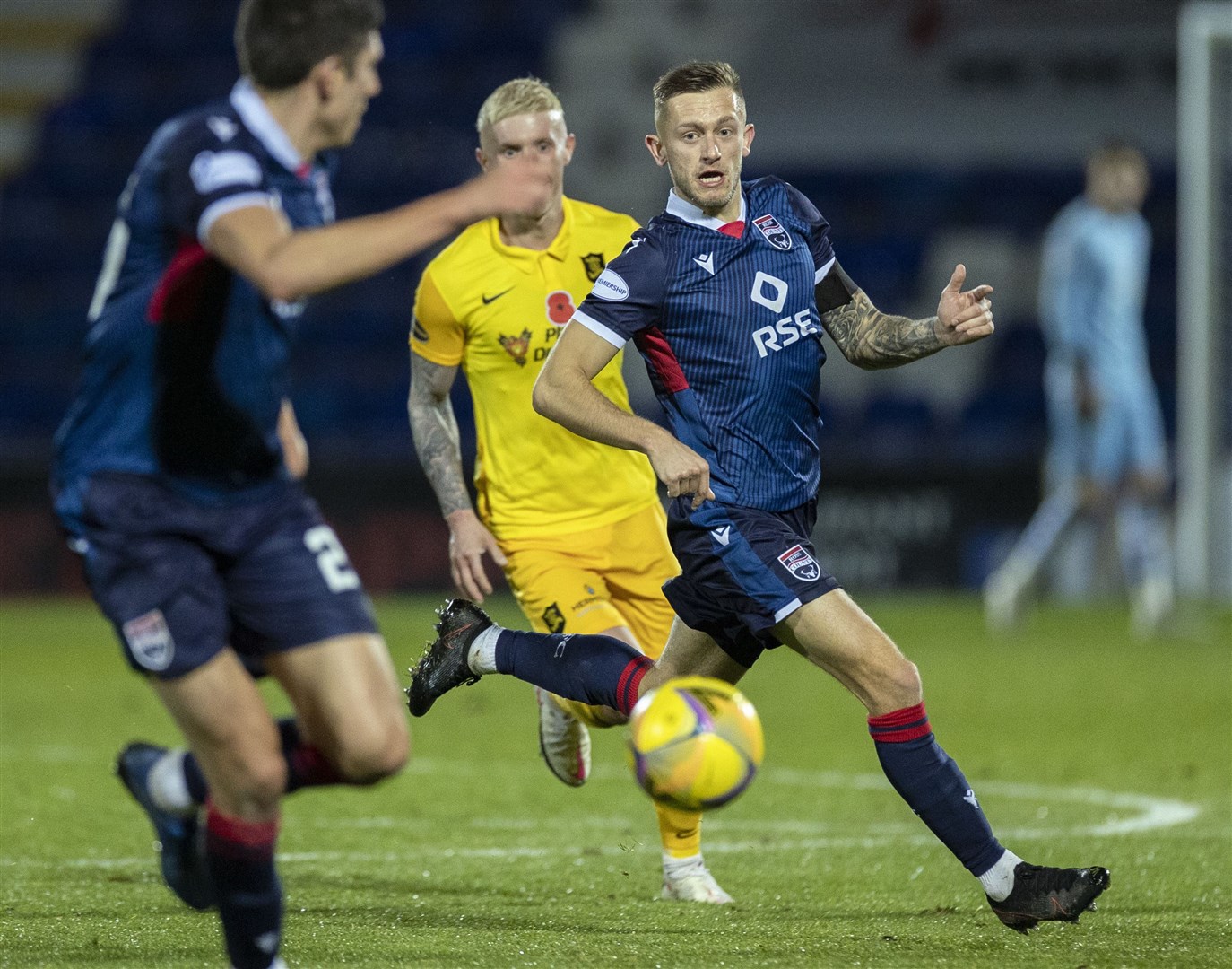 Charlie Lakin has shown early signs that he could be an important player for Ross County.