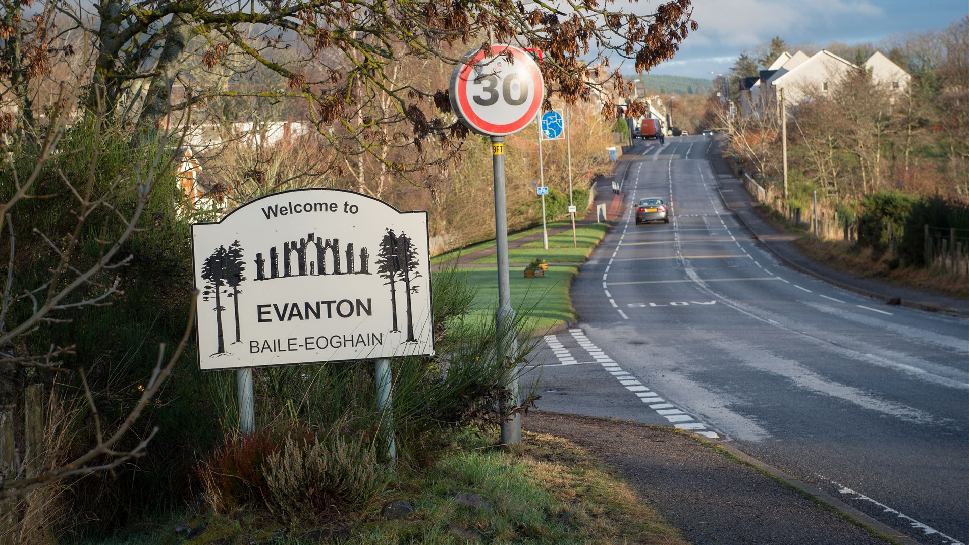 Evanton residents have long campaigned for the reinstatement of their railway station. Picture: Callum Mackay. Image No. 031880.