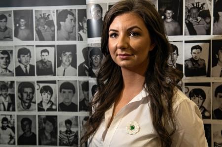 Amra Mujkanovic was born in Scotland after her parents fled the Bosnian War in 1993
