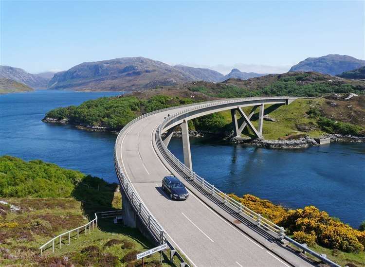 The NC500 has been named Scotland's most romantic route – and the second best in the UK.