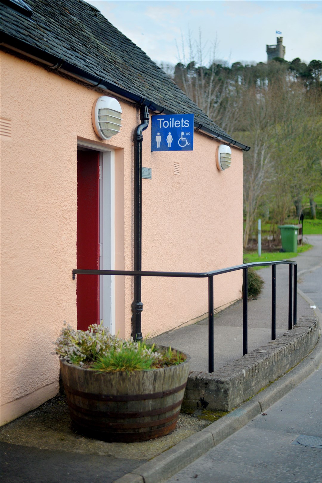 The fire-raising incident affected the Dingwall public toilets at Ormidale Place in the town centre.
