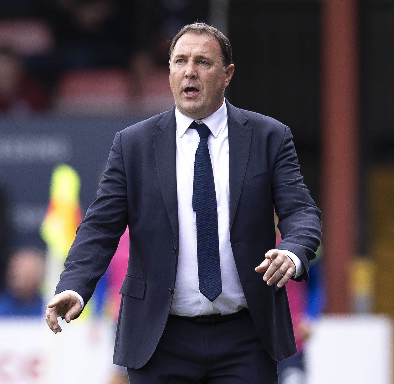 Malky Mackay saw his side squander an apparently commanding lead – but still find a way to win in the end. Picture: Ken Macpherson
