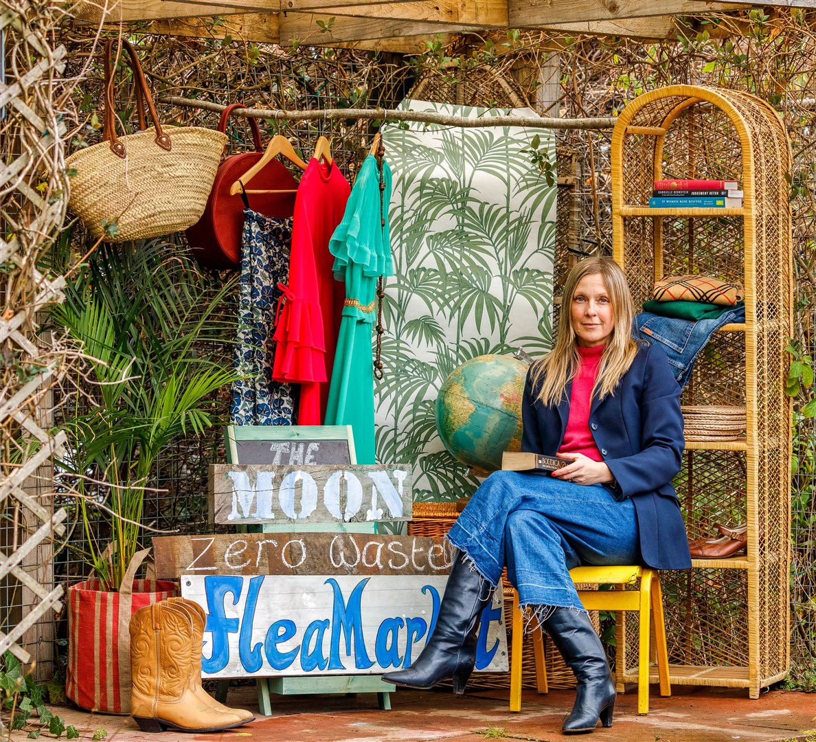 Lynsey Burns is championing a zero-waste flea market in Muir of Ord.