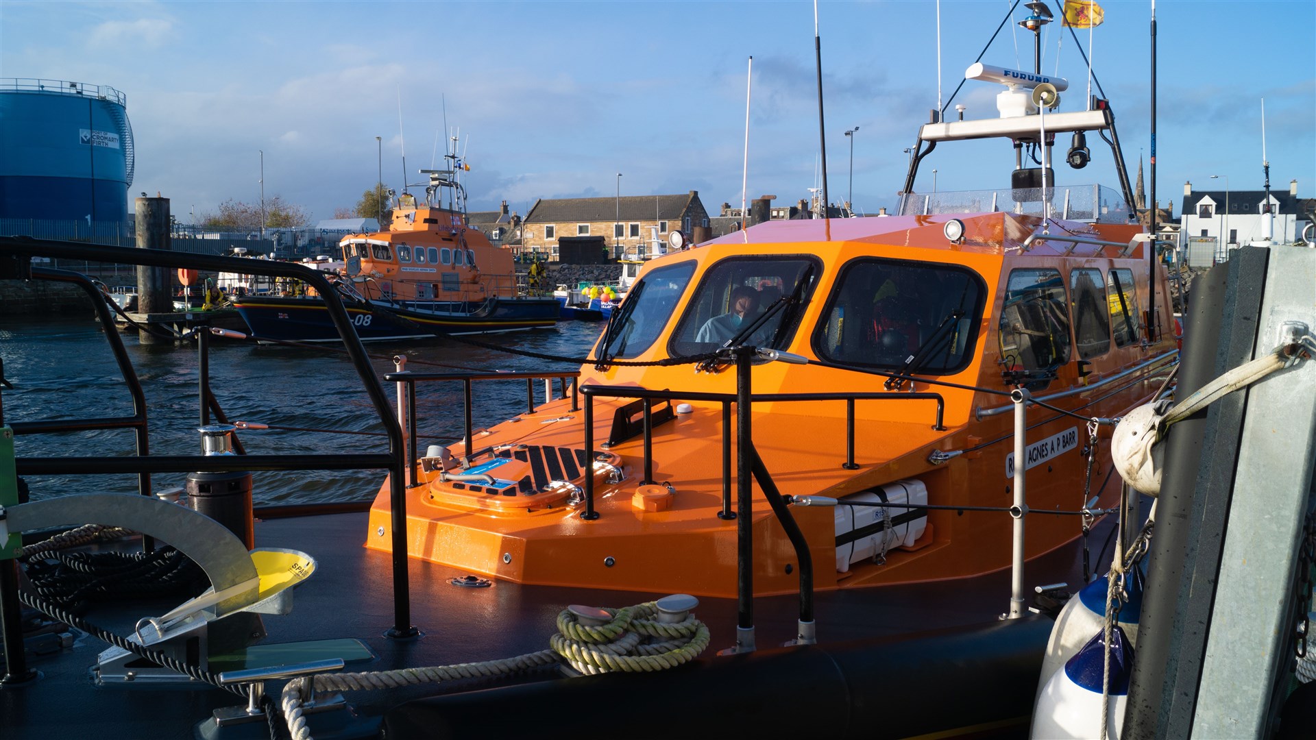 The new lifeboat. Picture: RNLI/Michael MacDonald.