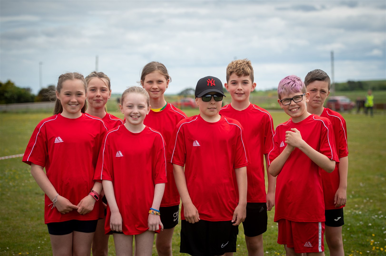 Festival of running for primary schools in Easter Ross, Inver Beach...Knockbreck Primary School...Picture: Callum Mackay..