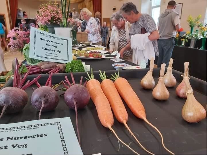 Last yeat's Black Isle Horticultural Society show attracted a record number of entries.